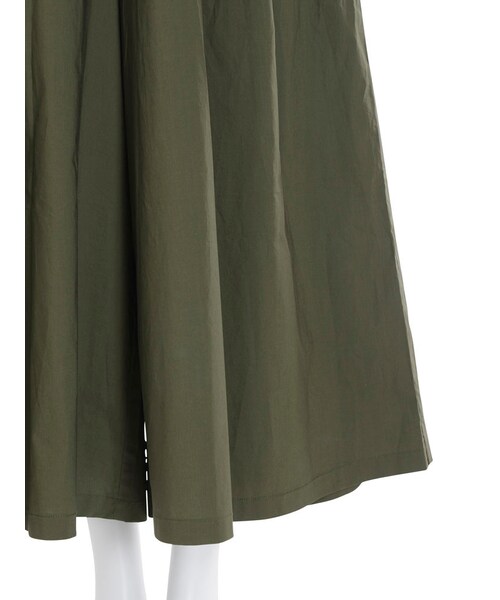 MURUA（ムルーア）の「【MODE】ギャザーワイドバギーパンツ（パンツ・レディース・ブラック/カーキ/ミックス・1/2）」の11枚目の写真