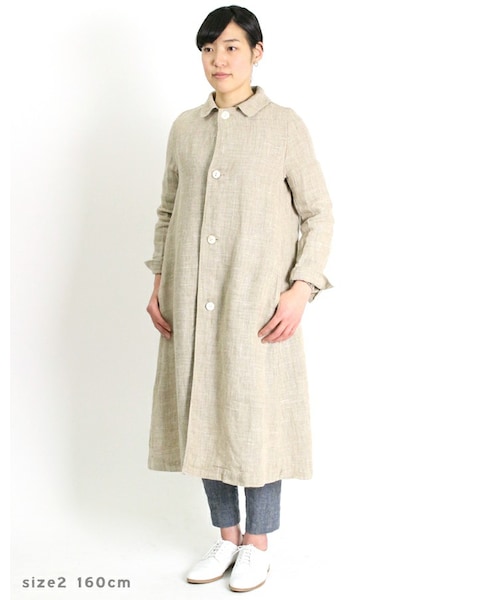 45R（フォーティファイブアール）の「リネンツイードコート（）」 - WEAR