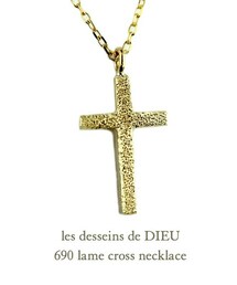 les desseins de DIEU | レ デッサン ドゥ デュー 690 ラメ クロス ネックレス(ネックレス)