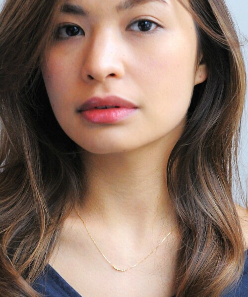 pinacoteca（ピナコテーカ）の「ピナコテーカ 565 ラッキー ダイヤモンド ライン ネックレス（ネックレス・レディース・ゴールド・40cm）」の4枚目の写真