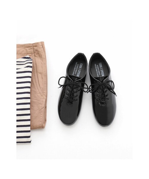 URBAN RESEARCH DOORS(アーバンリサーチドアーズ)の「FORK&SPOON Ballet Shoes(シューズ・レディース・patent/white/black・37/38/39)」の5枚目の写真