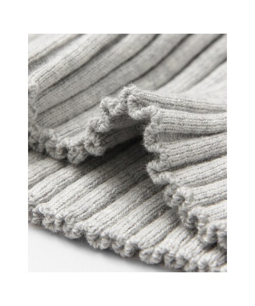 KBF（ケイビーエフ）の「RIBクルーニット（トップス・レディース・L.BLUE/OFF/T.GRAY/D.NAVY・one）」の15枚目の写真