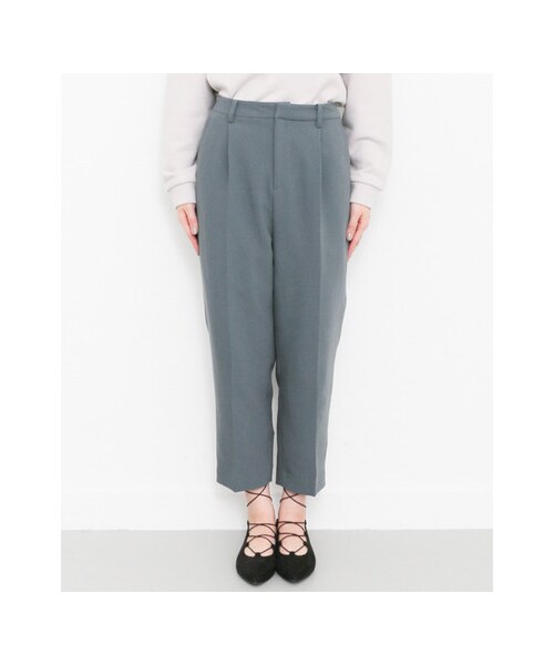 KBF(ケイビーエフ)の「KBF+ クロップドパンツ(パンツ・レディース・BLUE GRAY/BEIGE/OFF・one)」の10枚目の写真