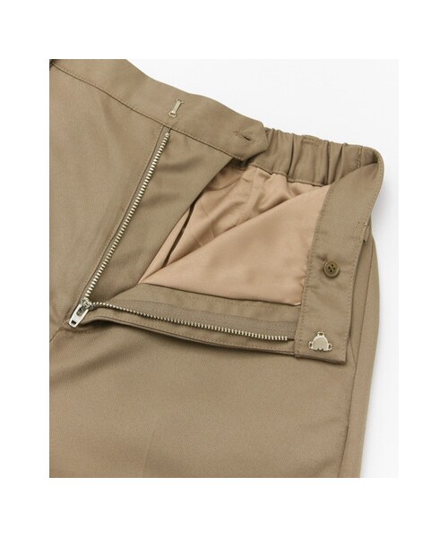 KBF（ケイビーエフ）の「センタープレスワイドパンツ（パンツ・レディース・KHAKI/OFF/D.NAVY・one）」の14枚目の写真