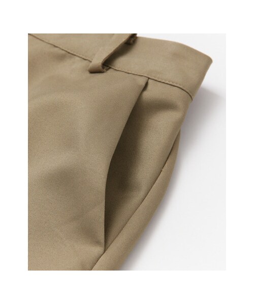 KBF（ケイビーエフ）の「センタープレスワイドパンツ（パンツ・レディース・KHAKI/OFF/D.NAVY・one）」の16枚目の写真