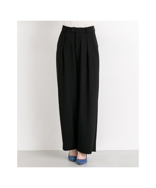 URBAN RESEARCH（アーバンリサーチ）の「タックワイドパンツ（パンツ・レディース・OFF/BLACK・36/38）」の7枚目の写真