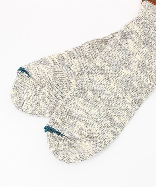 ANONYMOUSISM（アノニマスイズム）の「ANONYMOUS 3ラインスラブクォーター（ソックス/靴下・メンズ・ホワイト/ホワイト系その他/グレー系その他/ブルー系その他・FREE）」の6枚目の写真