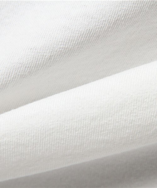 UNION STATION（ユニオンステーション）の「メンズノンノ【MEN'S NON-NO】5月号　P116　坂口 健太郎さん着用商品Uネック5分袖フリンジＴシャツ（Tシャツ/カットソー・メンズ・ホワイト/ベージュ/カーキ・SMALL/MEDIUM/LARGE）」の10枚目の写真