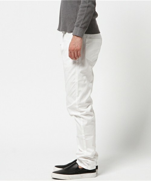 MEN'S BIGI（メンズビギ）の「5Pストレッチパンツ/テーパード（その他パンツ・メンズ・ホワイト/ベージュ/ブルー・SMALL/MEDIUM/LARGE/SS）」の4枚目の写真