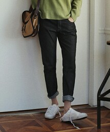 DHOLIC | ステッチポイントルーズフィットデニムジーンズ(デニムパンツ)