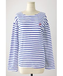 imvely | ポイント刺繍ボーダーT(Tシャツ/カットソー)