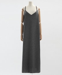 DHOLIC | Vネックスリットロングワンピース(ワンピース)