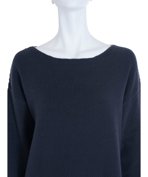 Ungrid（アングリッド）の「ループフリンジニットワンピ（ワンピース/ドレス・レディース・オフホワイト/ネイビー・F）」の8枚目の写真