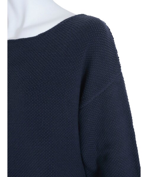 Ungrid（アングリッド）の「ループフリンジニットワンピ（ワンピース/ドレス・レディース・オフホワイト/ネイビー・F）」の10枚目の写真