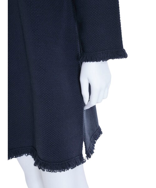 Ungrid（アングリッド）の「ループフリンジニットワンピ（ワンピース/ドレス・レディース・オフホワイト/ネイビー・F）」の11枚目の写真