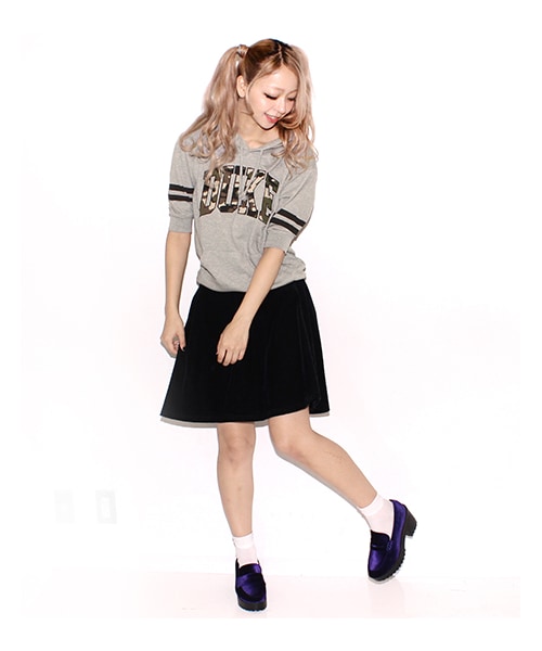 ANAP（アナップ）の「厚底ローファー（シューズ・レディース・パープル/ブラック/エナメルブラック・S/M/L）」の11枚目の写真