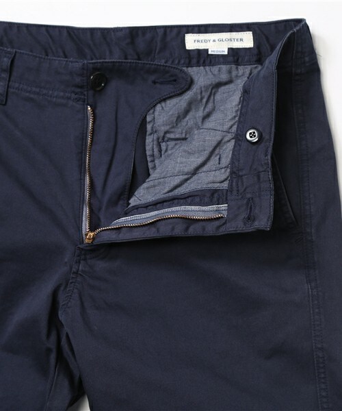 FREDY&GLOSTER（フレディアンドグロスター）の「60/2 ストレッチギャバパンツ（チノパンツ・メンズ・ベージュ/ネイビー・M/L/S）」の10枚目の写真