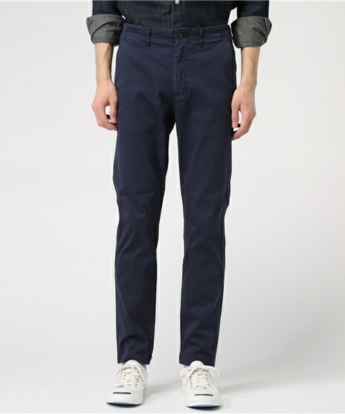 FREDY&GLOSTER（フレディアンドグロスター）の「60/2 ストレッチギャバパンツ（チノパンツ・メンズ・ベージュ/ネイビー・M/L/S）」の5枚目の写真