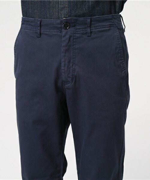FREDY&GLOSTER（フレディアンドグロスター）の「60/2 ストレッチギャバパンツ（チノパンツ・メンズ・ベージュ/ネイビー・M/L/S）」の6枚目の写真