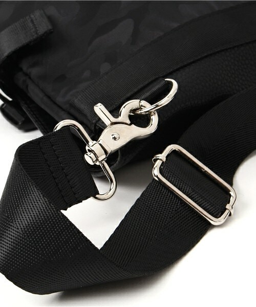 RATTLE TRAP（ラトルトラップ）の「【Healthknit(ヘルスニットプロダクト)×RATTLE TRAP】クラッチ&ショルダーバッグ（ショルダーバッグ・メンズ・ブラック/ベージュ/ネイビー・FREE）」の8枚目の写真