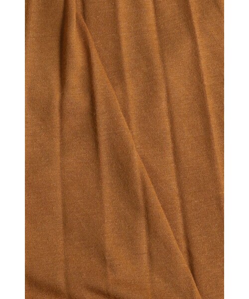 SLOBE IENA（スローブイエナ）の「《予約》カットプリーツマキシスカート◆（スカート・ナチュラル/キャメル/ネイビー/オールドブラウン・フリー）」の17枚目の写真