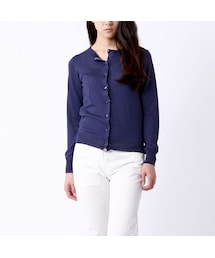 AIGLE | リバティ クルーネックカーディガン(トップス)