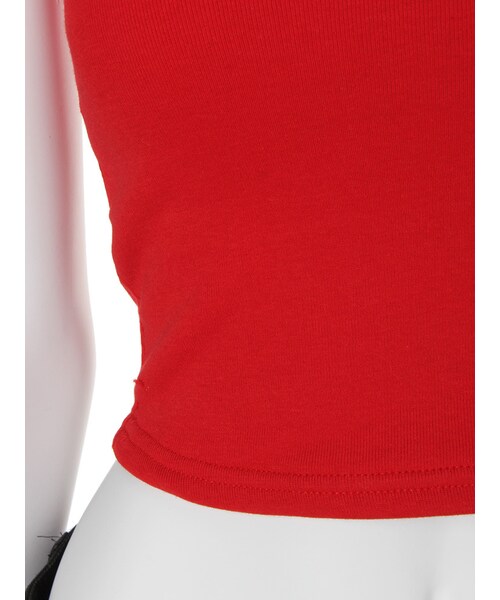 GYDA（ジェイダ）の「SPRINGバインダービスチェ（トップス・レディース・オフホワイト/グレー/ブラック/レッド/イエロー/ネイビー・F）」の12枚目の写真