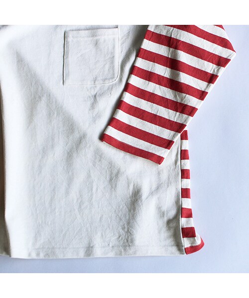 VOO（ヴォー）の「Tricky 4/5 Tee（トップス・Natural・1/2/KING）」の5枚目の写真