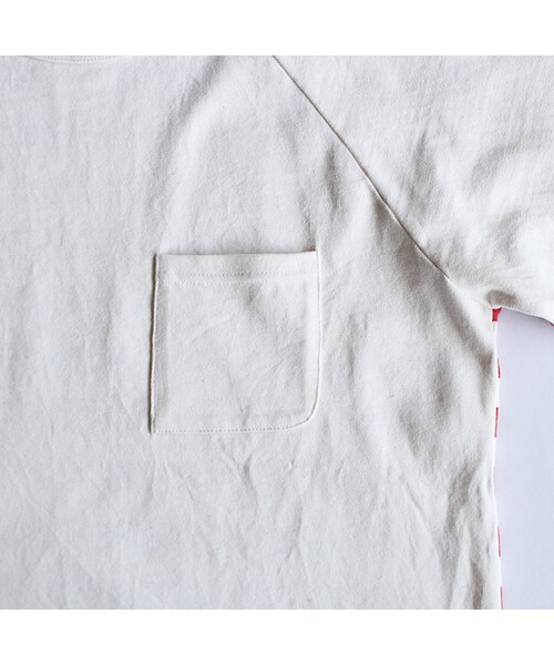 VOO（ヴォー）の「Tricky 4/5 Tee（トップス・Natural・1/2/KING）」の4枚目の写真