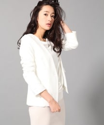 BLISS POINT | ノーカラーテーラージャケット(ジャケット/アウター)