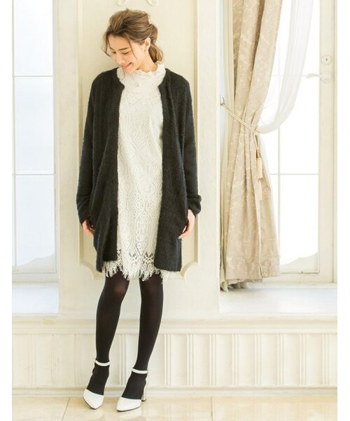 Re:EDIT（リエディ）の「【2/17 一般販売開始】[送料無料]【先行予約特典！ポイント5倍】[全5color][春新作][リエディオリジナル]アンクルストラップ太ヒールパンプス（シューズ・レディース・ブラック/ホワイト/ゴールド/シルバー/パイソン・S/M/L/LL）」の6枚目の写真