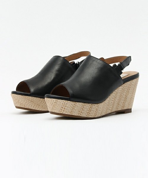 Callipigia(カッリピージャ)の「厚底バックバンドサンダル (262108)(サンダル・レディース・アイボリー/ブラック/グレー・35/36/37/38/39)」の1枚目の写真