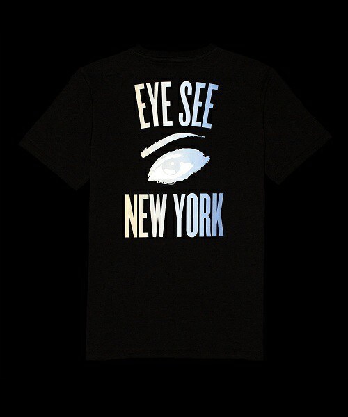 ICNY（アイシーエヌワイ）の「メンズ アイスコールド ニューヨーク リフレクター Tシャツ ICNY EYE SEE T-Shirt（Tシャツ/カットソー・メンズ・ブラック・SMALL/MEDIUM）」の2枚目の写真