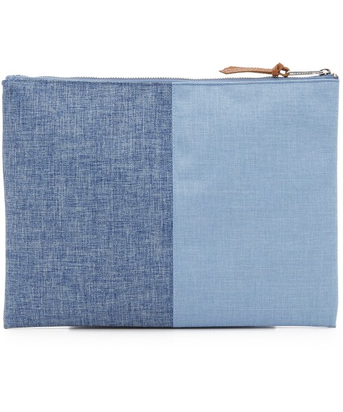 Herschel Supply（ハーシェルサプライ）の「Herschel Supply Co. Network Extra Large Pouch（クラッチバッグ・レディース・Blue・One Size）」の4枚目の写真