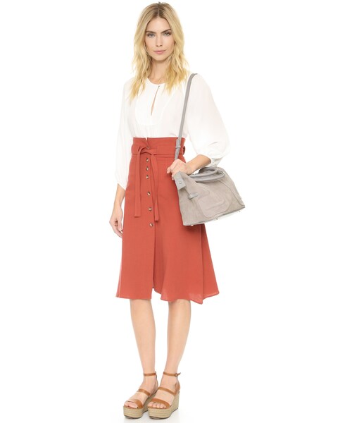 SEE BY CHLOE（シーバイクロエ）の「See by Chloe Kay Medium Satchel（ショルダーバッグ・レディース・Beige・One Size）」の2枚目の写真