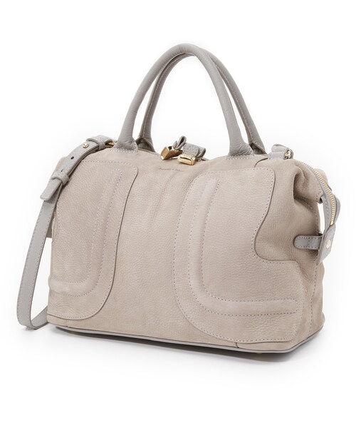 SEE BY CHLOE（シーバイクロエ）の「See by Chloe Kay Medium Satchel（ショルダーバッグ・レディース・Beige・One Size）」の3枚目の写真