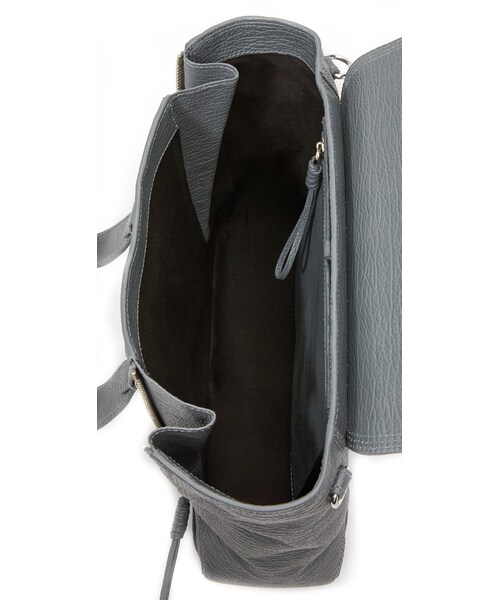 3.1 Phillip Lim（スリーワンフィリップリム）の「3.1 Phillip Lim Pashli Medium Satchel（ショルダーバッグ・レディース・Gray・One Size）」の3枚目の写真