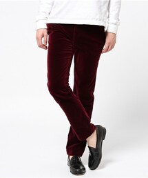 HAIDER ACKERMANN | HAIDER ACKERMANN ベルベットパンツ(その他パンツ)
