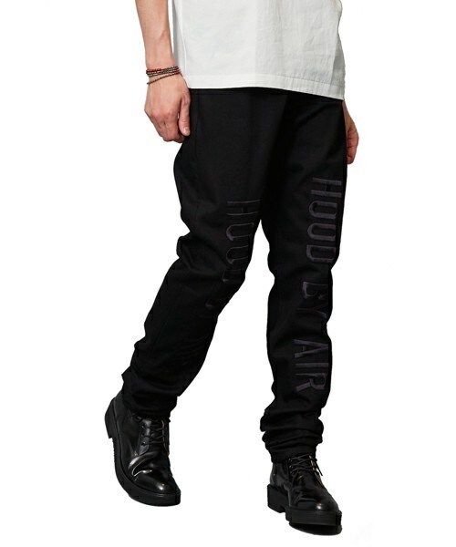 HOOD BY AIR（フードバイエアー）の「HOOD BY AIR 『PEDRO BLACK』ブラックデニムパンツ（デニムパンツ・メンズ・ブラック・28/30/32）」の9枚目の写真