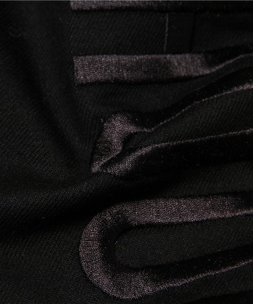 HOOD BY AIR（フードバイエアー）の「HOOD BY AIR 『PEDRO BLACK』ブラックデニムパンツ（デニムパンツ・メンズ・ブラック・28/30/32）」の8枚目の写真