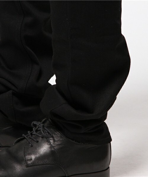 HOOD BY AIR（フードバイエアー）の「HOOD BY AIR 『PEDRO BLACK』ブラックデニムパンツ（デニムパンツ・メンズ・ブラック・28/30/32）」の5枚目の写真