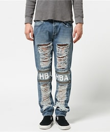 HOOD BY AIR | Hood By Air. クラッシュデニム(デニムパンツ)