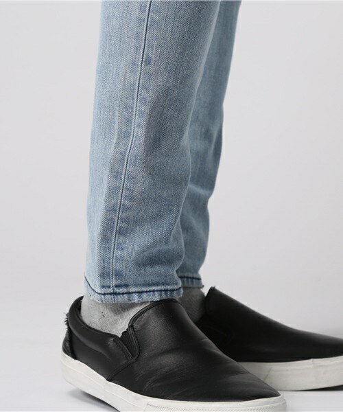 DIET BUTCHER（ダイエットブッチャー）の「DIET BUTCHER SLIM SKIN ルーズフィットリペアデニム（デニムパンツ・メンズ・ブルー・1/2）」の10枚目の写真