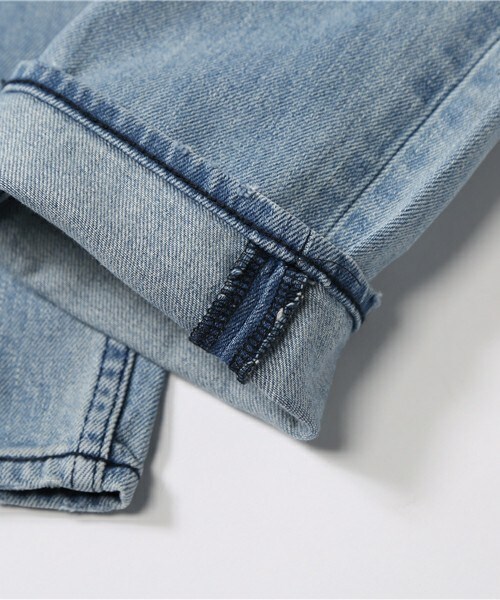 DIET BUTCHER（ダイエットブッチャー）の「DIET BUTCHER SLIM SKIN ルーズフィットリペアデニム（デニムパンツ・メンズ・ブルー・1/2）」の14枚目の写真