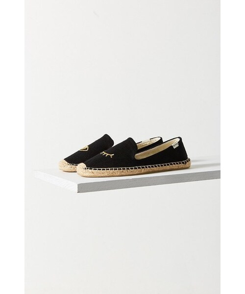 SOLUDOS(ソルドス)の「Soludos X Jason Polan Smoking Slipper(その他シューズ・レディース・Black/Blue・6/7/8/9/10)」の4枚目の写真