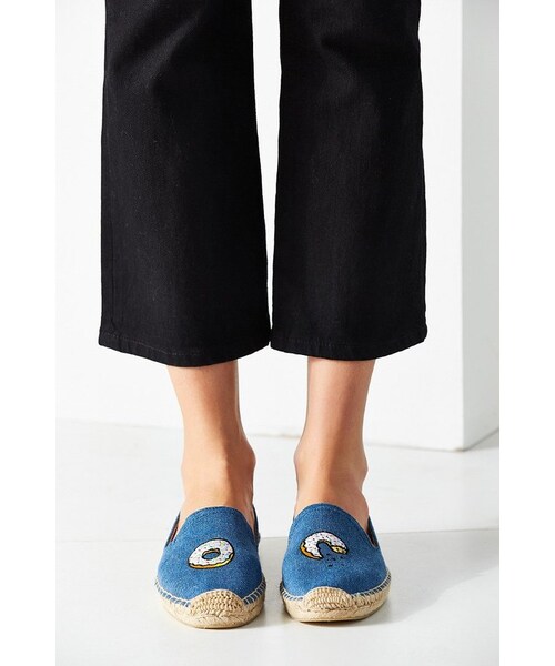 SOLUDOS(ソルドス)の「Soludos X Jason Polan Smoking Slipper(その他シューズ・レディース・Black/Blue・6/7/8/9/10)」の10枚目の写真
