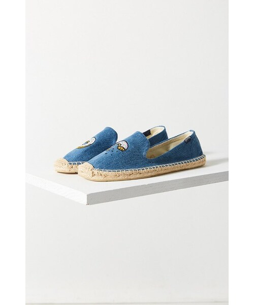 SOLUDOS(ソルドス)の「Soludos X Jason Polan Smoking Slipper(その他シューズ・レディース・Black/Blue・6/7/8/9/10)」の5枚目の写真