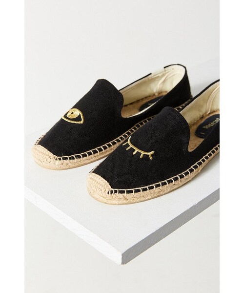 SOLUDOS(ソルドス)の「Soludos X Jason Polan Smoking Slipper(その他シューズ・レディース・Black/Blue・6/7/8/9/10)」の1枚目の写真