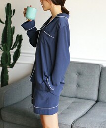 DHOLIC | パジャマブラウス&ウエストバンドパンツSET(シャツ/ブラウス)