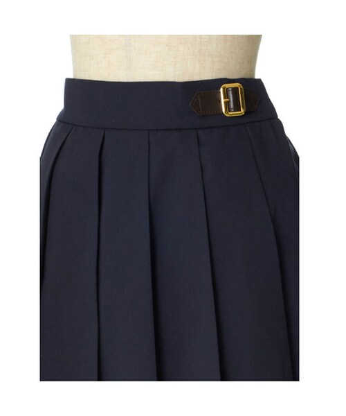F i.n.t（フィント）の「ベルト付きプリーツスカート/F i.n.t（スカート・レディース・その他）」の4枚目の写真